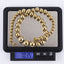 NSS1000 STAINLESS STEEL & HEMATITE BEADS NECKLACE