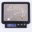 NSS1048 STAINLESS STEEL NECKLACE WITH PLASTIC PEARL & SHELL PEARL