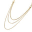 NSS1050 STAINLESS STEEL MULTI CHAIN NECKLACE