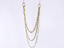 NSS1050 STAINLESS STEEL MULTI CHAIN NECKLACE