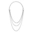 NSS1050 STAINLESS STEEL MULTI CHAIN NECKLACE