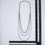 NSS1050 STAINLESS STEEL MULTI CHAIN NECKLACE