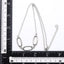 NSS1057 STAINLESS STEEL NECKLACE WITH OVAL SHAPE LINK