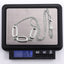 NSS1057 STAINLESS STEEL NECKLACE WITH OVAL SHAPE LINK