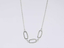 NSS1057 STAINLESS STEEL NECKLACE WITH OVAL SHAPE LINK