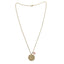NSS1075 STAINLESS STEEL NECKLACE WITH STONE