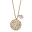 NSS1075 STAINLESS STEEL NECKLACE WITH STONE