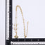 NSS1076 STAINLESS STEEL NECKLACE WITH LEAF CHARM AND BEADS