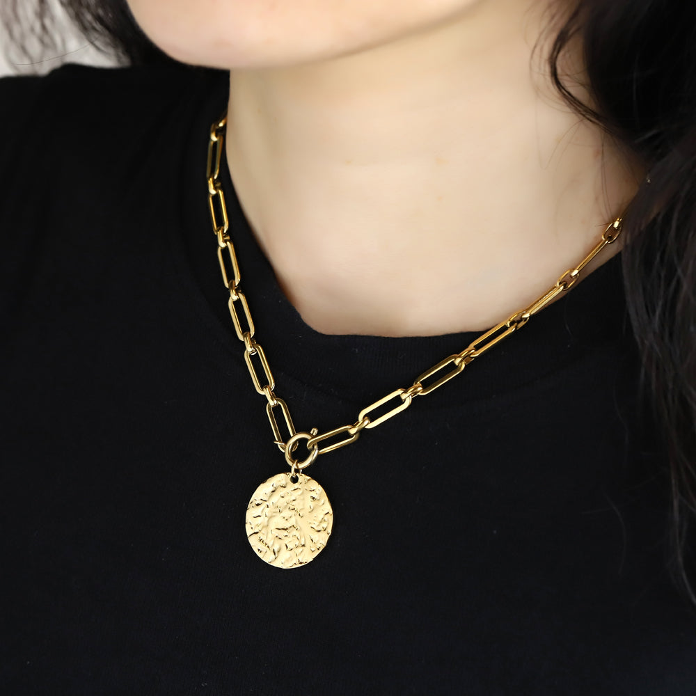 NSS1090 STAINLESS STEEL NECKLACE