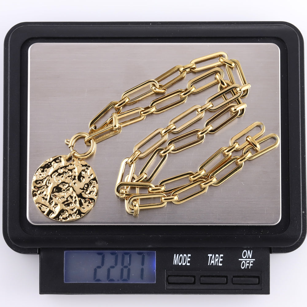 NSS1090 STAINLESS STEEL NECKLACE