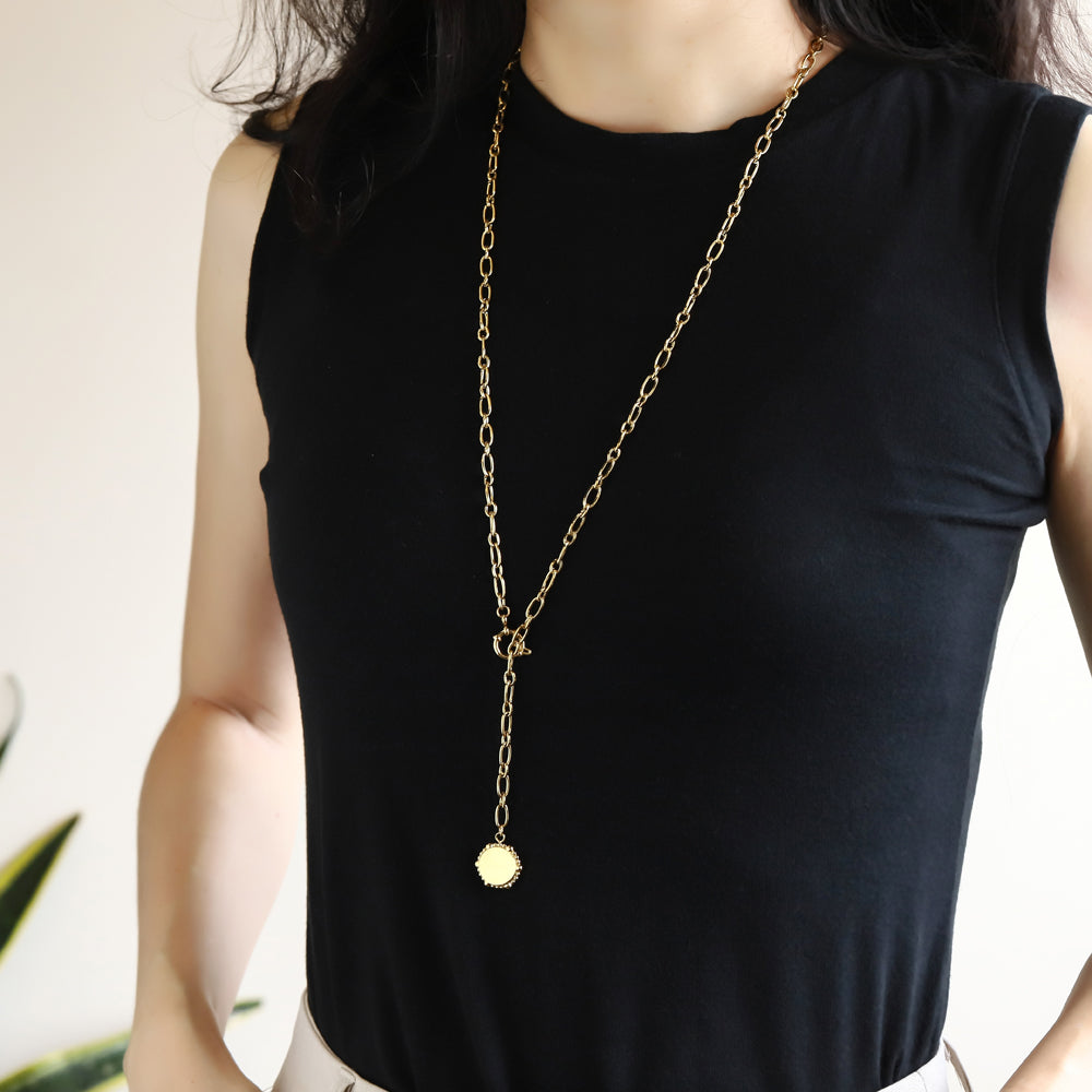 NSS1091 STAINLESS STEEL NECKLACE