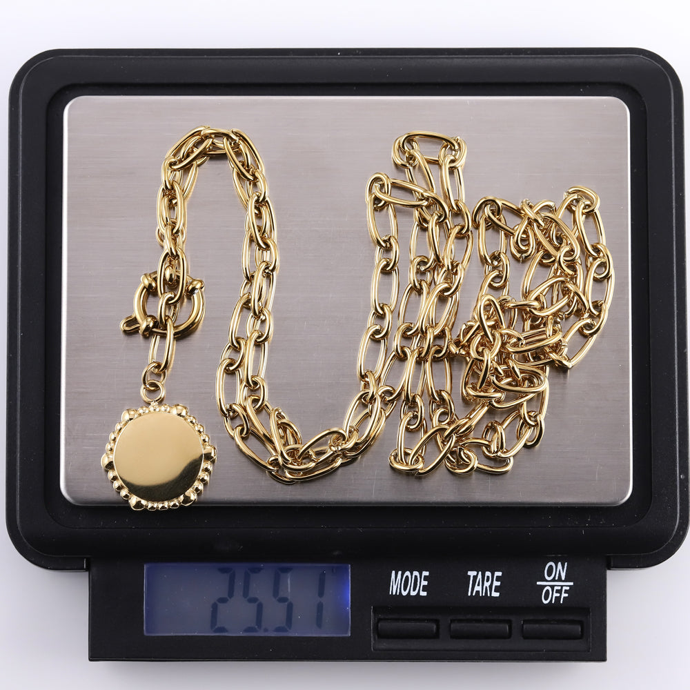 NSS1091 STAINLESS STEEL NECKLACE