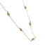 NSS1103 STAINLESS STEEL NECKLACE WITH KNOT DESIGN