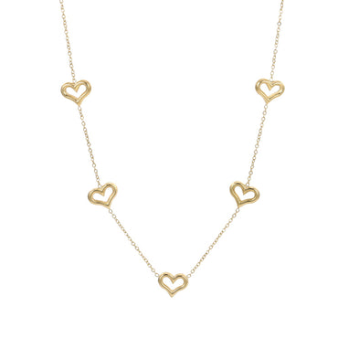 NSS1104 STAINLESS STEEL NECKLACE WITH HEART CHARM