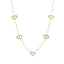 NSS1104 STAINLESS STEEL NECKLACE WITH HEART CHARM