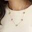 NSS1104 STAINLESS STEEL NECKLACE WITH HEART CHARM