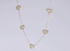 NSS1104 STAINLESS STEEL NECKLACE WITH HEART CHARM
