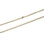 NSS1106 STAINLESS STEEL ORGANIC OVAL SHAPE CHAIN NECKLACE