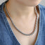 NSS1123 STAINLESS STEEL ROPE CHAIN NECKLACE