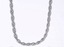 NSS1123 STAINLESS STEEL ROPE CHAIN NECKLACE