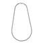 NSS1124 STAINLESS STEEL SLIM ROPE CHAIN NECKLACE