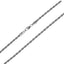 NSS1124 STAINLESS STEEL SLIM ROPE CHAIN NECKLACE
