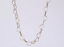 NSS1129 STAINLESS STEEL HEART CHAIN NECKLACE