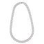 NSS1131 STAINLESS STEEL DOUBLE RING CHAIN NECKLACE
