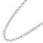NSS1131 STAINLESS STEEL DOUBLE RING CHAIN NECKLACE
