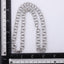NSS1131 STAINLESS STEEL DOUBLE RING CHAIN NECKLACE
