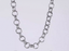 NSS1131 STAINLESS STEEL DOUBLE RING CHAIN NECKLACE