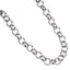NSS1132 STAINLESS STEEL CHUNKY O RING CHAIN NECKLACE
