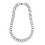 NSS1132 STAINLESS STEEL CHUNKY O RING CHAIN NECKLACE