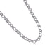 NSS1133 STAINLESS STEEL ROCK O RING CHAIN NECKLACE