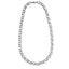 NSS1133 STAINLESS STEEL ROCK O RING CHAIN NECKLACE