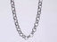 NSS1133 STAINLESS STEEL ROCK O RING CHAIN NECKLACE