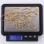 NSS1134 STAINLESS STEEL BIG TWISTED OVAL CHAIN NECKLACE