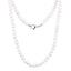 NSS861 STAINLESS STEEL NECKLACE WITH SHELL PEARL AAB CO..