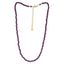 NSS865 NATURAL STONE NECKLACE AAB CO..