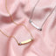 NSS891 STAINLESS STEEL NECKLACE WITH CZ AAB CO..