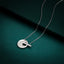 NSS896 STAINLESS STEEL T-BAR NECKLACE WITH CZ AAB CO..