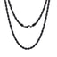 NSS905 STAINLESS STEEL ROPE CHAIN NECKLACE