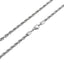 NSS905 STAINLESS STEEL ROPE CHAIN NECKLACE