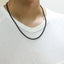 NSS906 STAINLESS STEEL ROUND BOX CHAIN NECKLACE