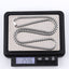 NSS906 STAINLESS STEEL ROUND BOX CHAIN NECKLACE