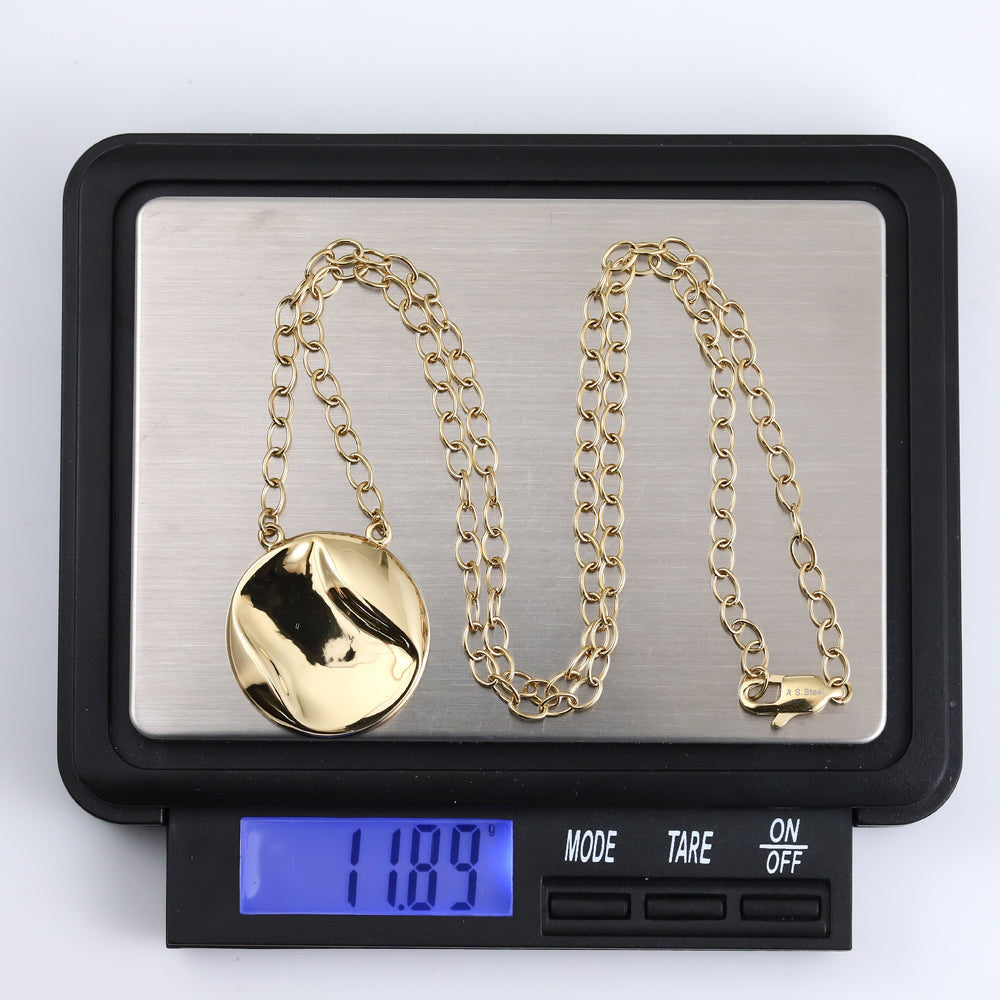 stainless steel necklace, charm jewelry, lady jewelry