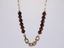 NSS940 STAINLESS STEEL NECKLACE WITH BEADS