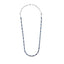 NSS942 STAINLESS STEEL & HEMATITE BEADS NECKLACE