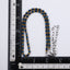 NSS949 STAINLESS STEEL & HEMATITE BEADS NECKLACE