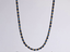 NSS949 STAINLESS STEEL & HEMATITE BEADS NECKLACE